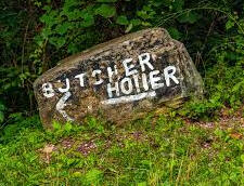Holler in Letcher County, Eastern Kentucky