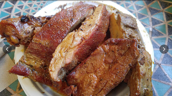 A Prunetucky favorite - pork ribs from Prunedale Market